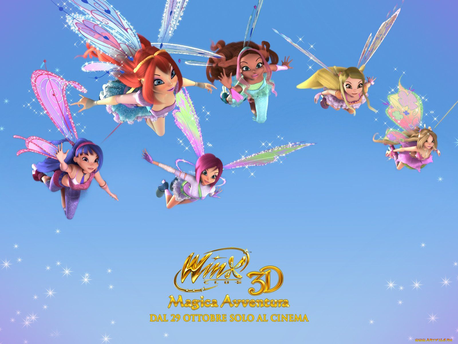 winx, club, 3d, magic, adventure, 